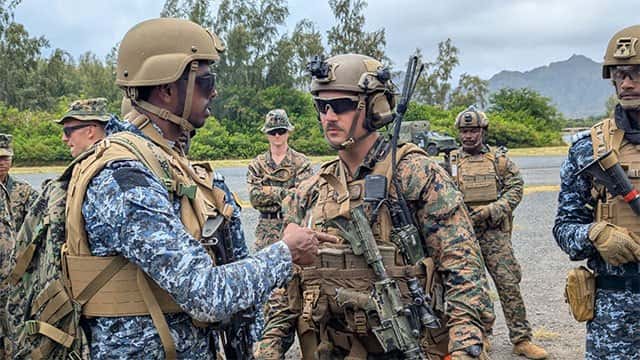 Sri Lanka Marines Corps personnel join world’s largest maritime exercise in Hawaii