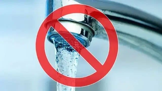 Four-hour water cut to affect several areas from 10am