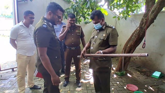 Firearm found during special dengue inspection in Battaramulla