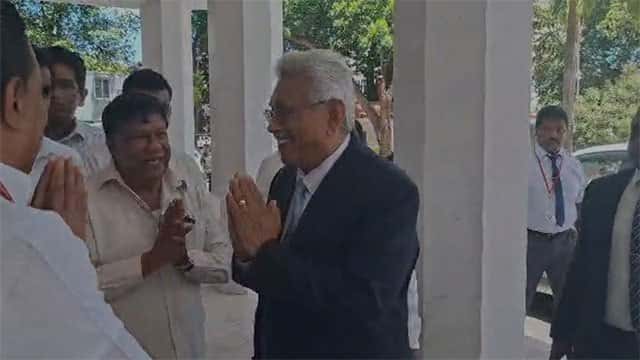 Ex-President Gotabaya Rajapaksa arrives at Appeals Court