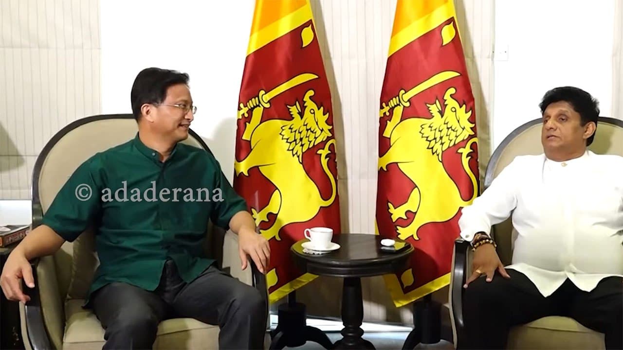 Opposition Leader meets outgoing Chinese envoy, discusses Sri Lanka-China ties