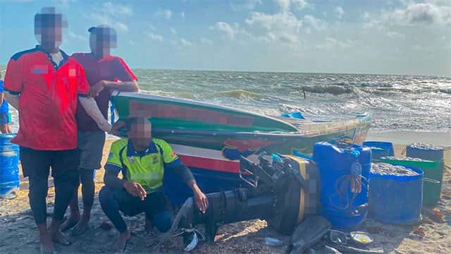 Navy arrests 12 suspects for smuggling over 14,000 sea cucumbers