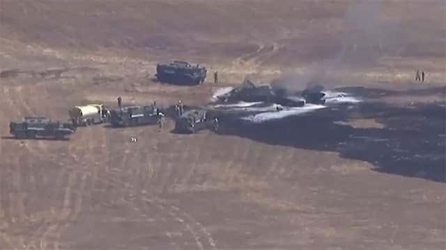 US Marine Corps says F-35B stealth fighter crashed in California, pilot ejected safely
