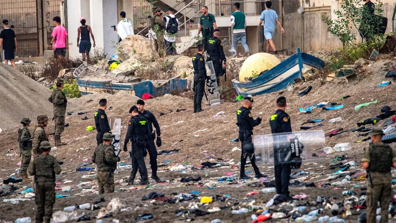 Death toll in Spain-Morocco border crisis in Ceuta reaches 67 as tens of thousands cross back