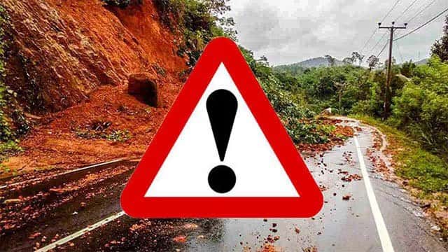 Level 2 landslide warnings issued for four districts extended