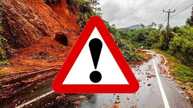 Level 2 landslide warnings extended for four districts