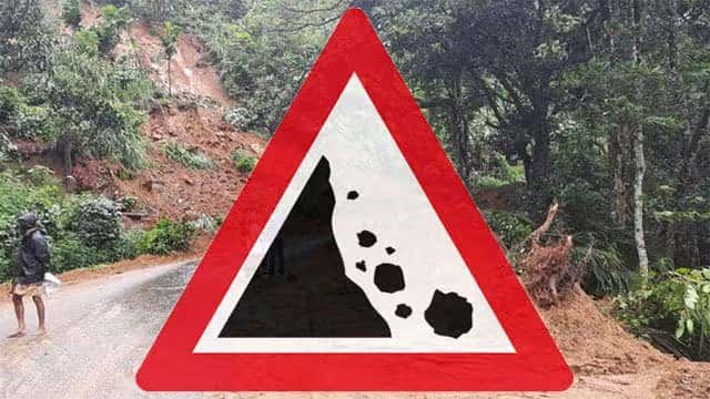 Level 2 landslide warnings issued to four districts extended