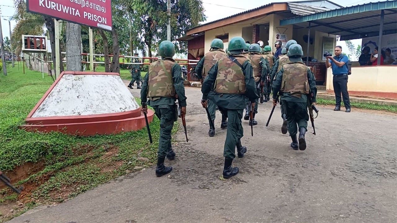 Two dead, 4 injured following tense situation at Kuruwita Prison