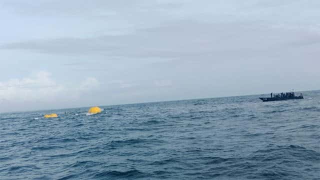 Search continues for missing Naval personnel after fast attack craft accident