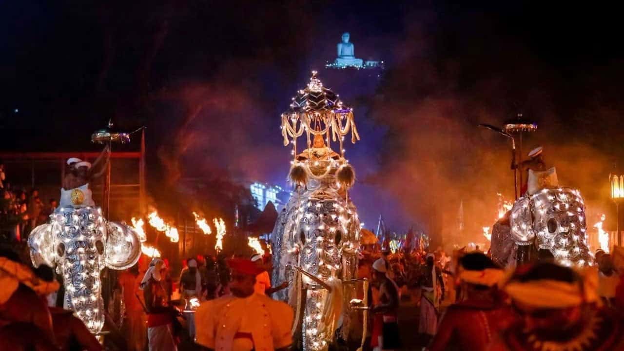 Second Kumbal Perahera of Kandy Esala Perahera to parade the streets tonight