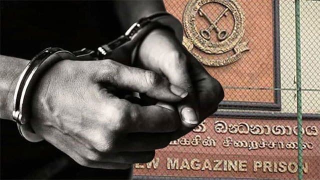 Suspect arrested for attempting to throw rechargeable batteries into Magazine Prison
