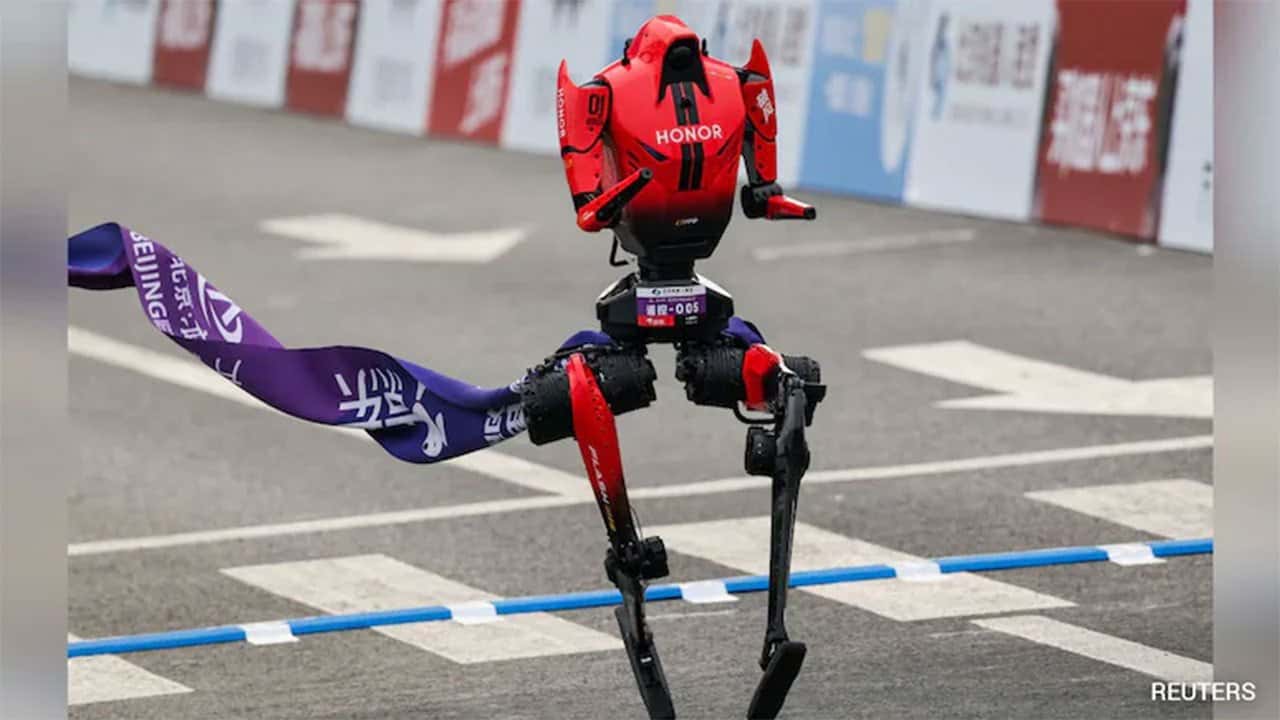 Chinese humanoid robot beats Usain Bolt’s 100m record in test run