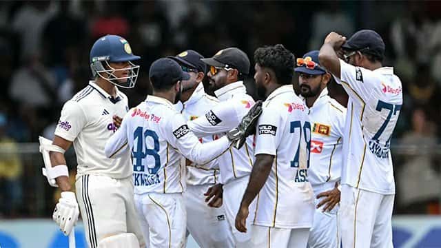 Asitha Fernando, Yashasvi Jaiswal fined 25% of match fee after on-field clash
