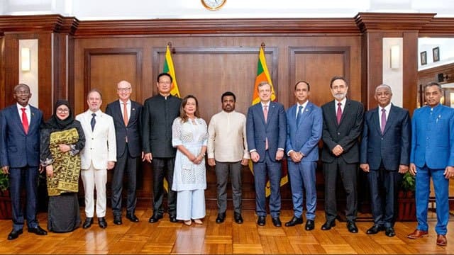 11 new Ambassadors, High Commissioners present credentials to President