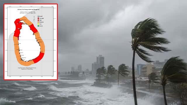 Advisory issued for strong winds and rough seas