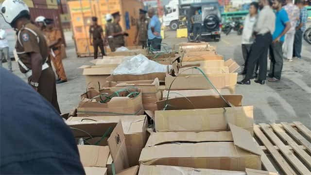 ‘Ice’ drug consignment worth over Rs. 8 billion seized at Colombo Port