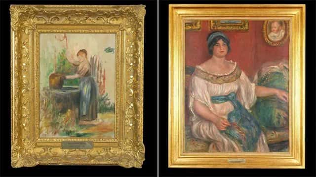 Four Renoir paintings worth millions stolen in French museum heist