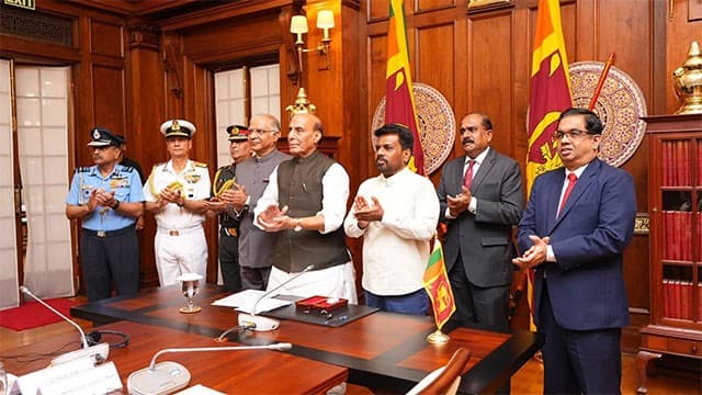 Sri Lanka, India sign three defence MoUs to strengthen cooperation