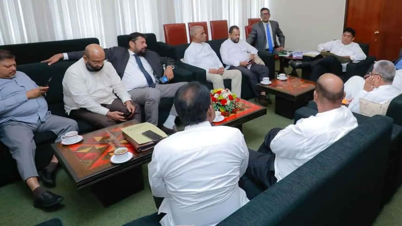 Sajith meets Opposition MPs to discuss challenges facing North, East and Malaiyaham communities