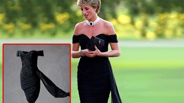 Princess Diana's 'revenge dress' goes up for auction
