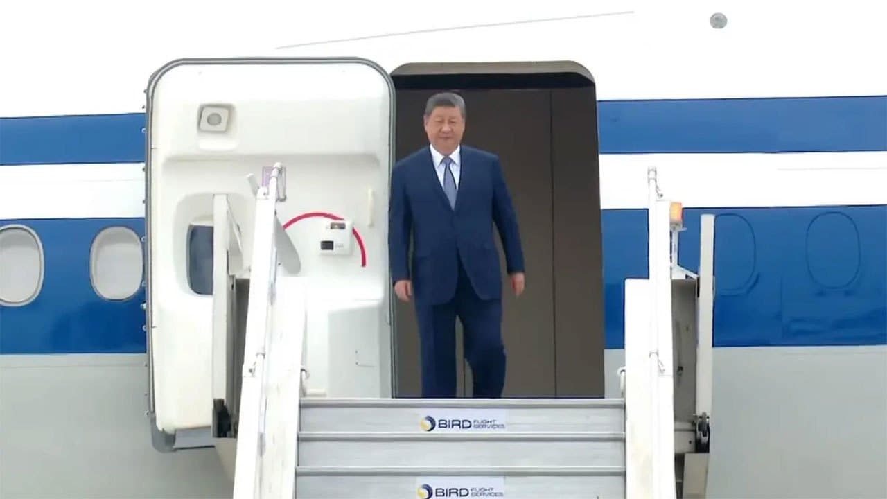 China’s Xi arrives in India for BRICS summit in first trip in seven years