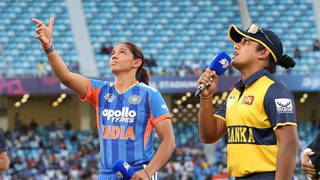 India win toss and elect to bat against Sri Lanka in Women's Asia Cup final