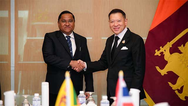 Sri Lanka, Thailand agree to further strengthen bilateral ties