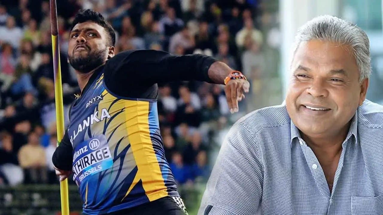 Dudley Sirisena vows to provide Rumesh Tharanga with new javelin set every year