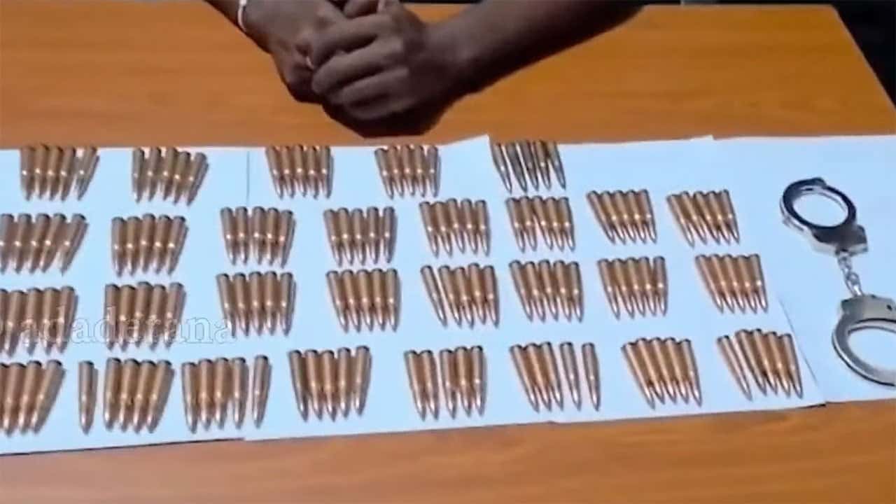 145 rounds of T-56 ammunition found near expressway bridge in Malabe