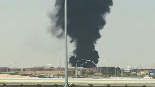 Smoke seen near Riyadh airport after air raid alerts in Saudi capital