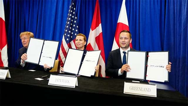 Trump, Greenland, Denmark sign deal in bid to end Arctic standoff