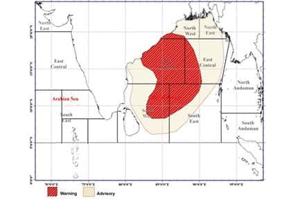 Red Alert issued for strong winds and rough seas in Bay of Bengal