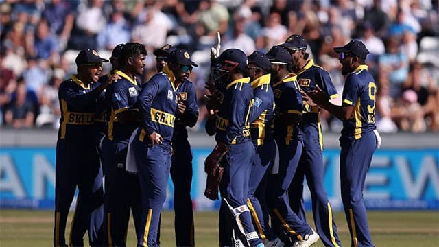 Sri Lanka fined for slow over-rate in 1st ODI against England