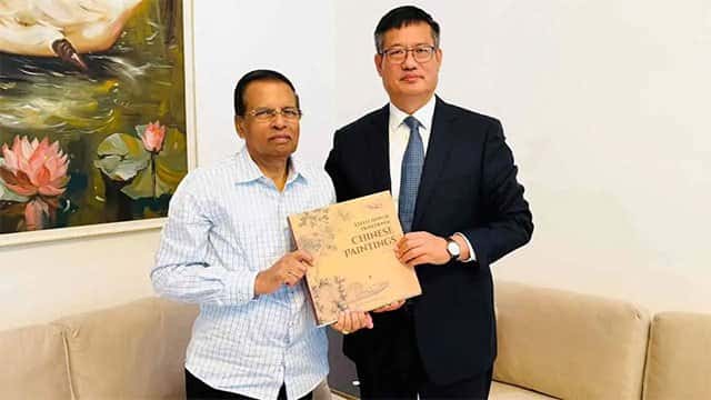 New Chinese Ambassador meets former President Maithripala Sirisena