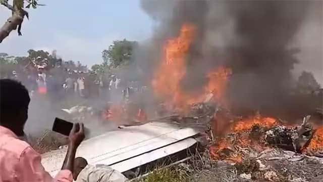 DR Congo plane crash kills at least 14, including 2 top military officials