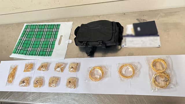 Woman arrested with gold jewellery worth over Rs. 36.6 million at BIA