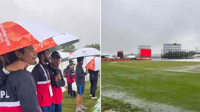 Sri Lanka advances to Asian Games semifinals after Nepal washout