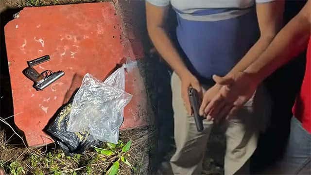 Pistol concealed inside grave recovered in Ganemulla following questioning of ‘Konda Ranjii’