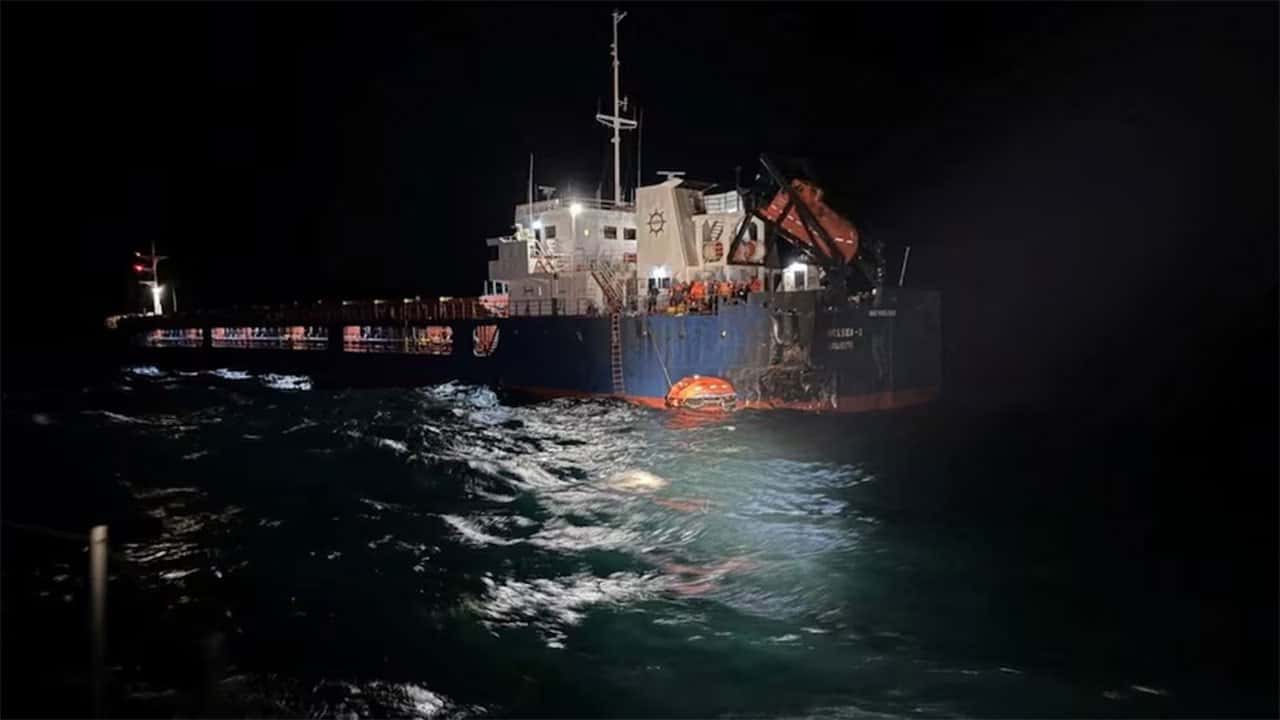Eleven sailors missing after drone sinks ship off Bulgaria