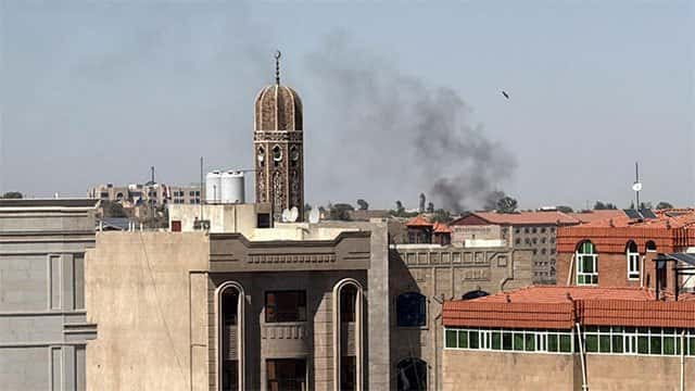 Oil facility near Yemen capital Sanaa hit by Saudi Arabia, Houthis say