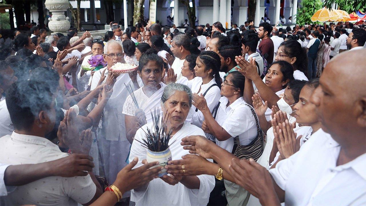 Poson Poya observed across Sri Lanka…