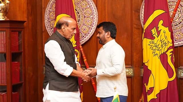 Indian Defence Minister meets President Anura Kumara…