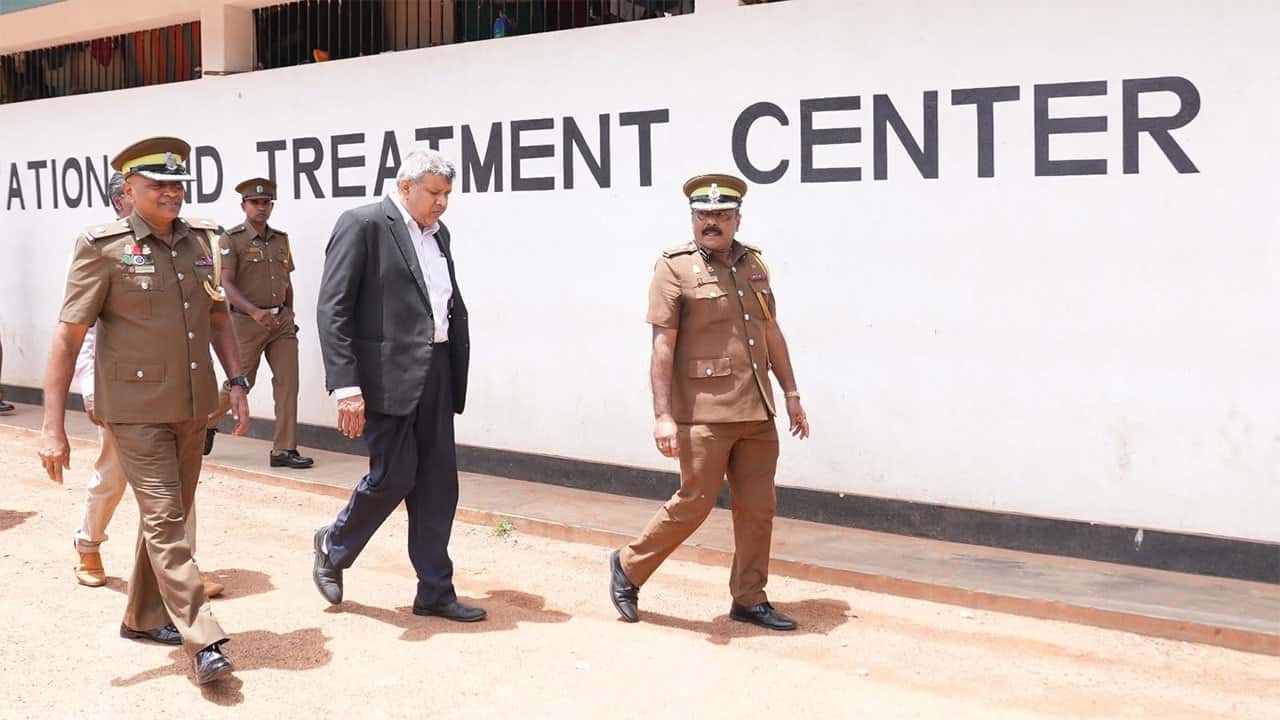 Justice Minister visits Mahara Prison…