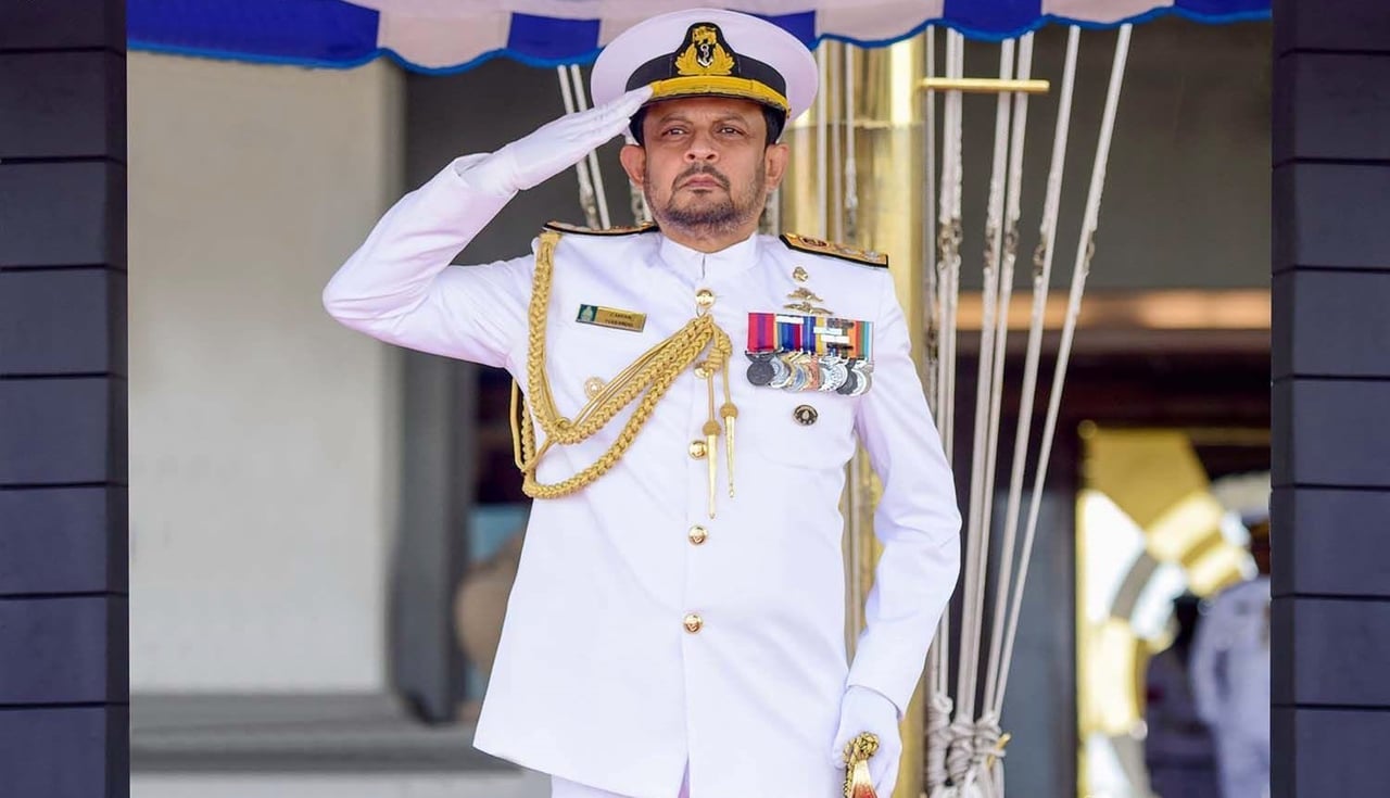 New Navy Commander assumes duties…
