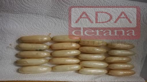 Brazilian apprehended with cocaine