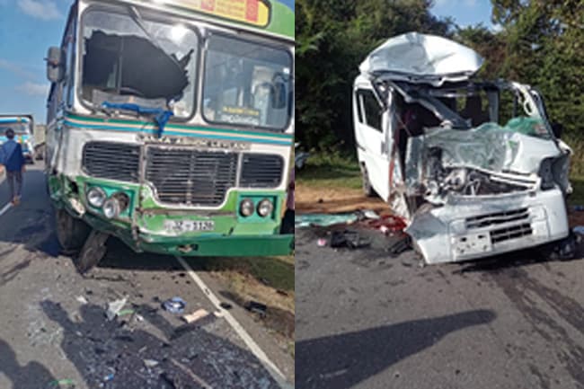 Bus collision kills two including 3-month-old