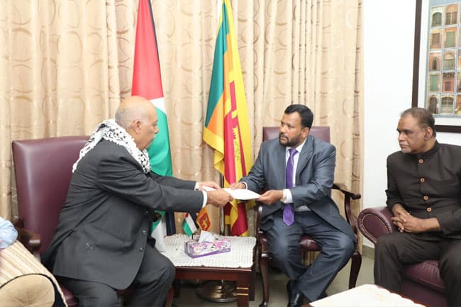 Sri Lankan MPs write to UN chief seeking end to Israeli onslaught, oppression against Palestinians