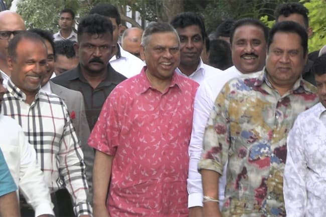Basil returns to Sri Lanka