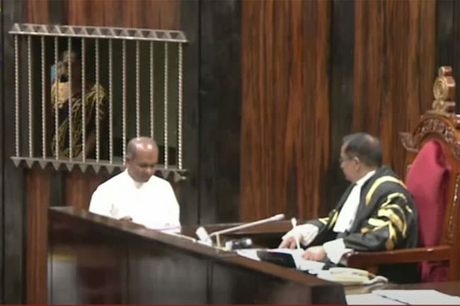 Samantha Ranasinghe takes oath as MP