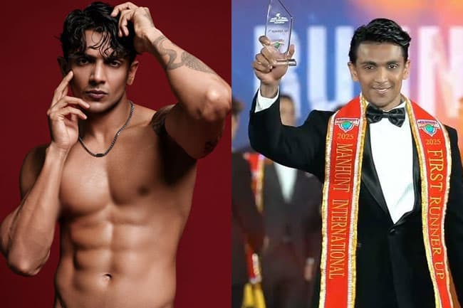 Sri Lanka’s Piyumal Sithum named first runner-up at Manhunt International 2025